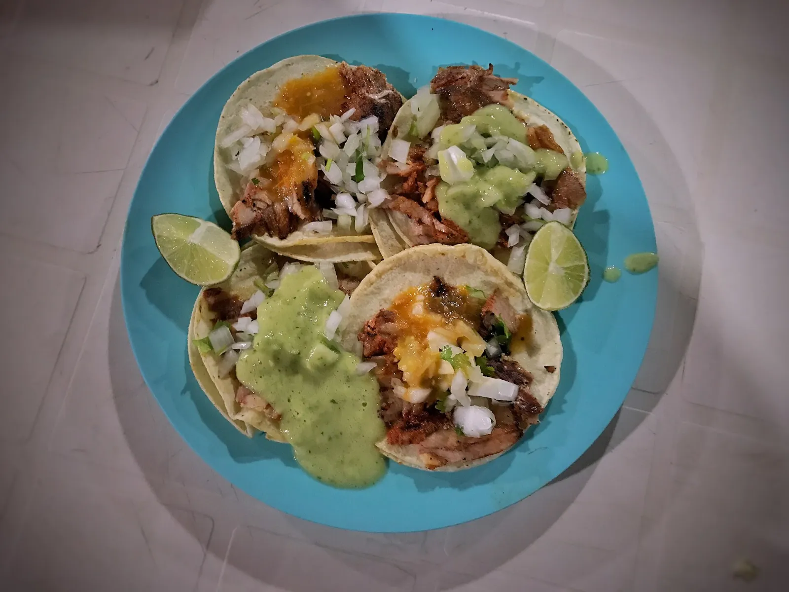 Al pastor tacos. The photo was not taken at an Orlando restaurant.