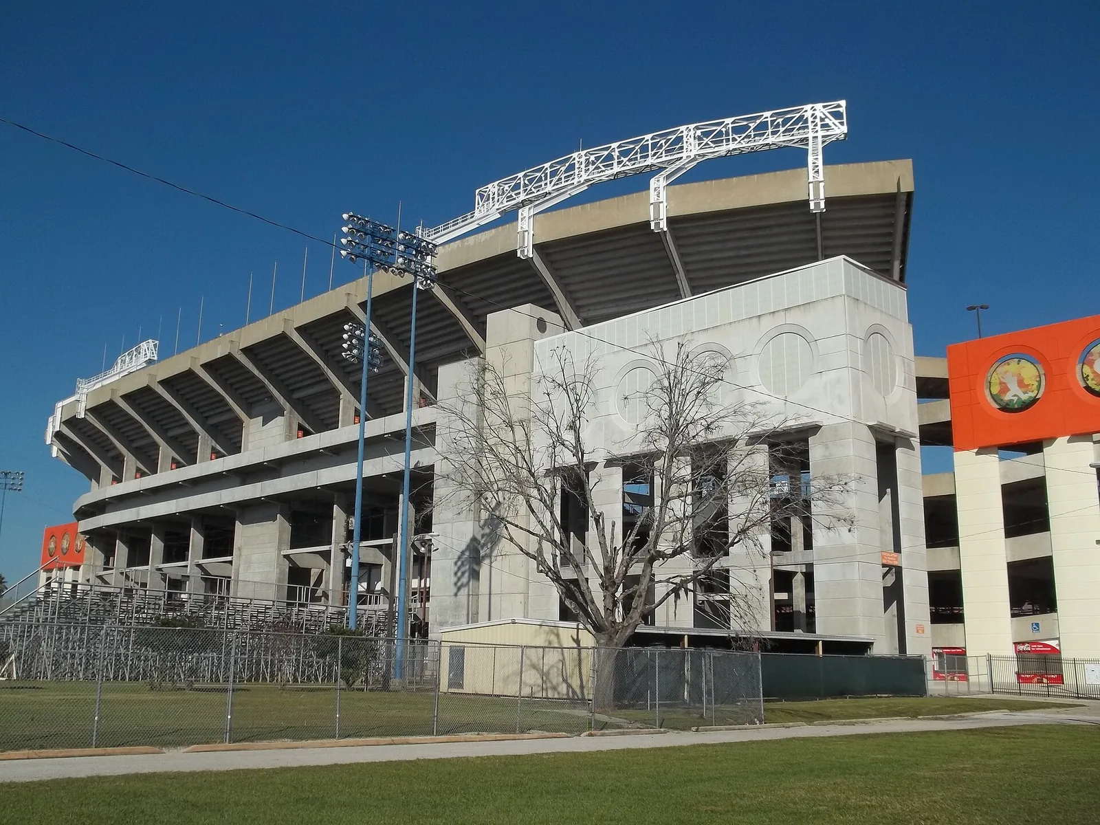 The east stands of Camping World Stadium in Orlando, before the stadium's renovations