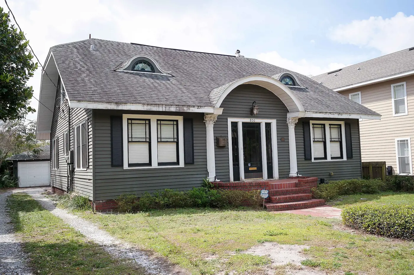 A bungalow in the Lake Eola Heights Historic District near downtown Orlando