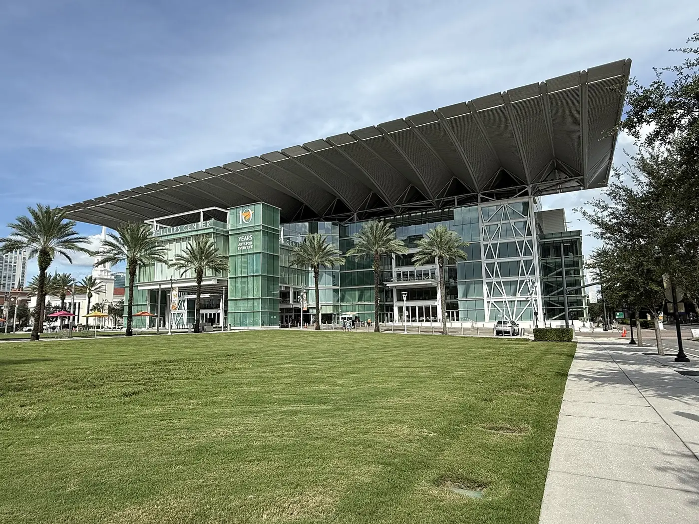 The Dr. Phillips Center for the Performing Arts on Magnolia Avenue in downtown Orlando